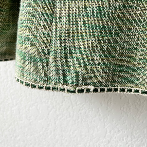 Oscar De La Renta Green Lady Jacket - Picture 8 of 9